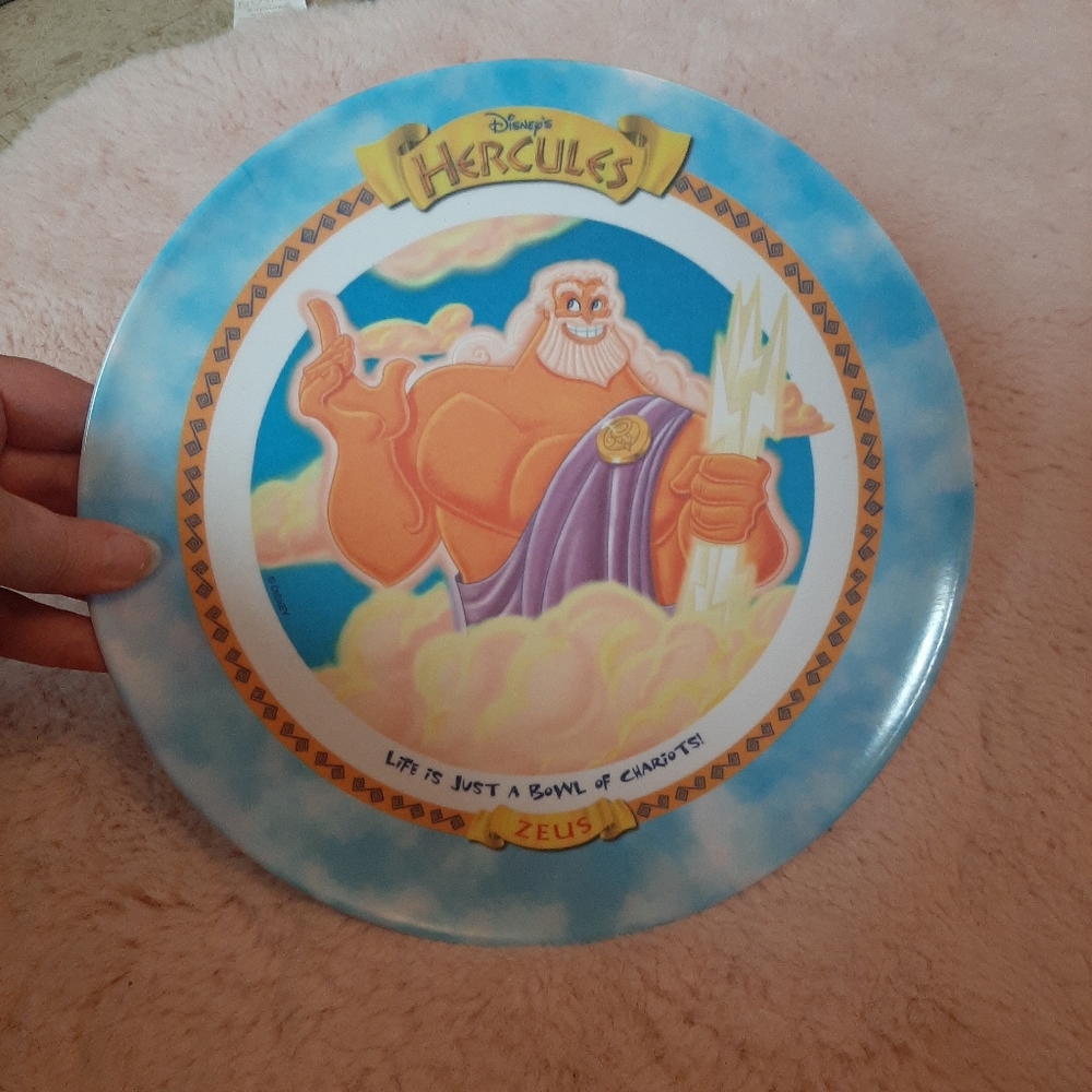 Vintage Disney Hercules plate